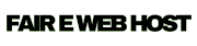 Fair E Web Host Logo